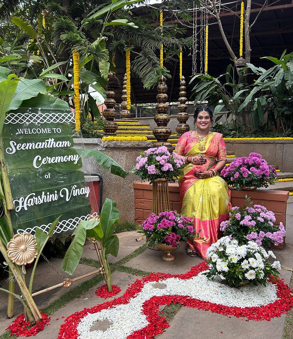 Seemantham baby shower by Versato Ventures, Bengaluru